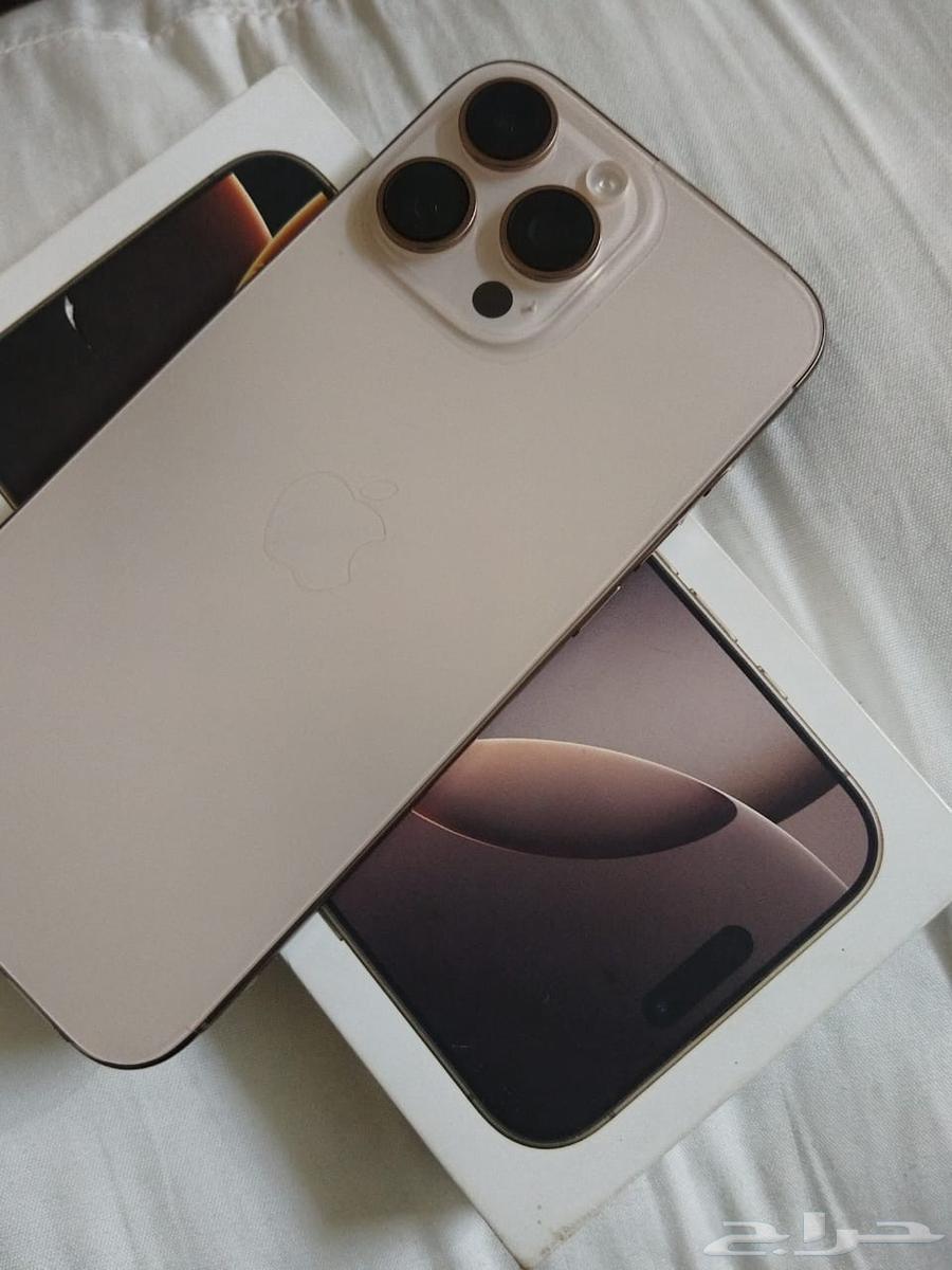 ايفون 16 بروماكس صحراوي 256 جيجا اخو جديد64524850496642110