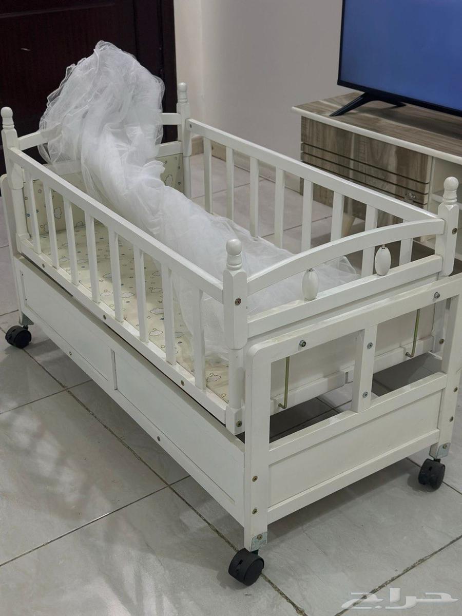سرير أطفال خشب جديد64524020333059111