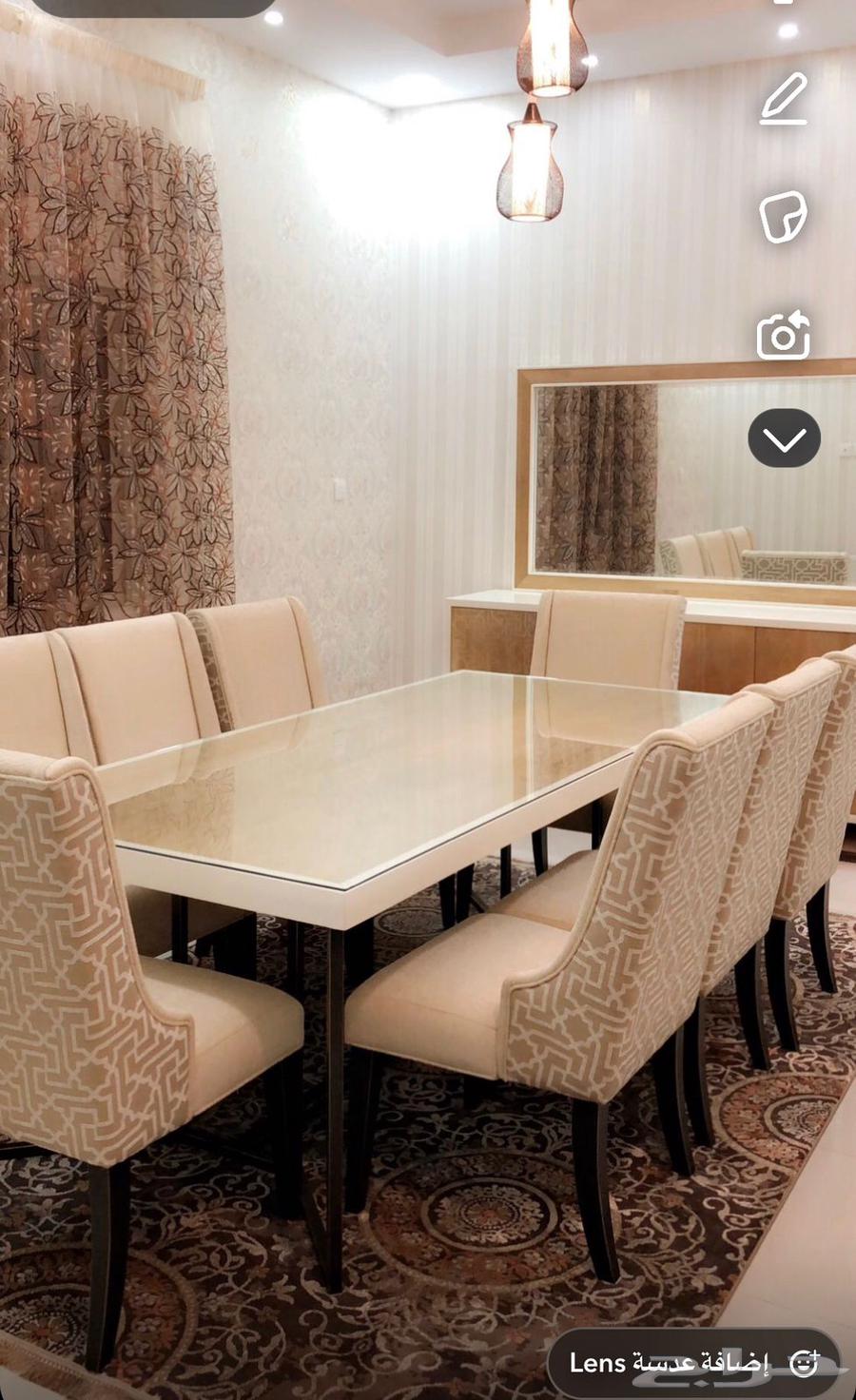 طاوله طعام   8 كراسي   بوفيه طعام64521709395201110