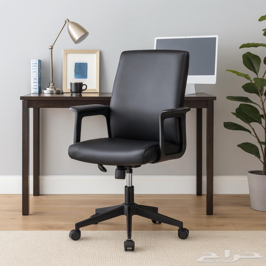 طاولة مكتب وكرسي جلد - طقم إحترافي - عرض حصري 574ريال64531252718979113