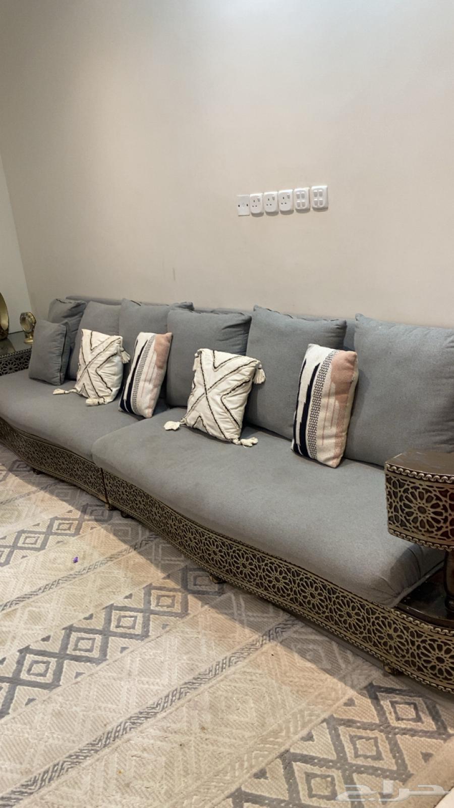 طقم مجلس كنب كامل اصلي64528893387265112