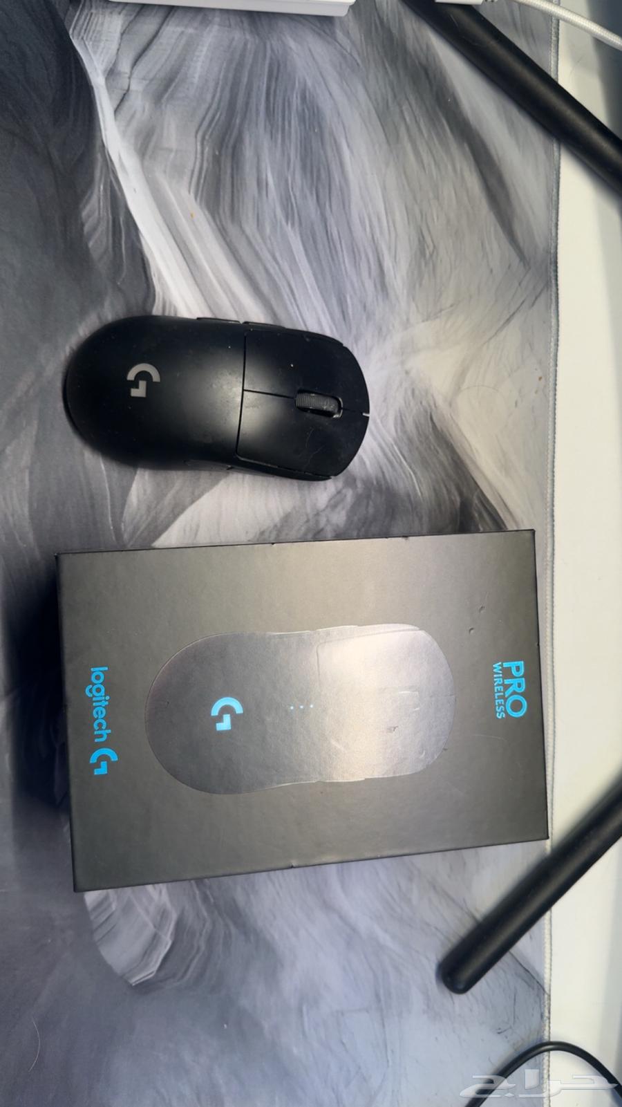 ماوس شبه جديد لوجتك برو مع جميع اغراضه64528964594689110