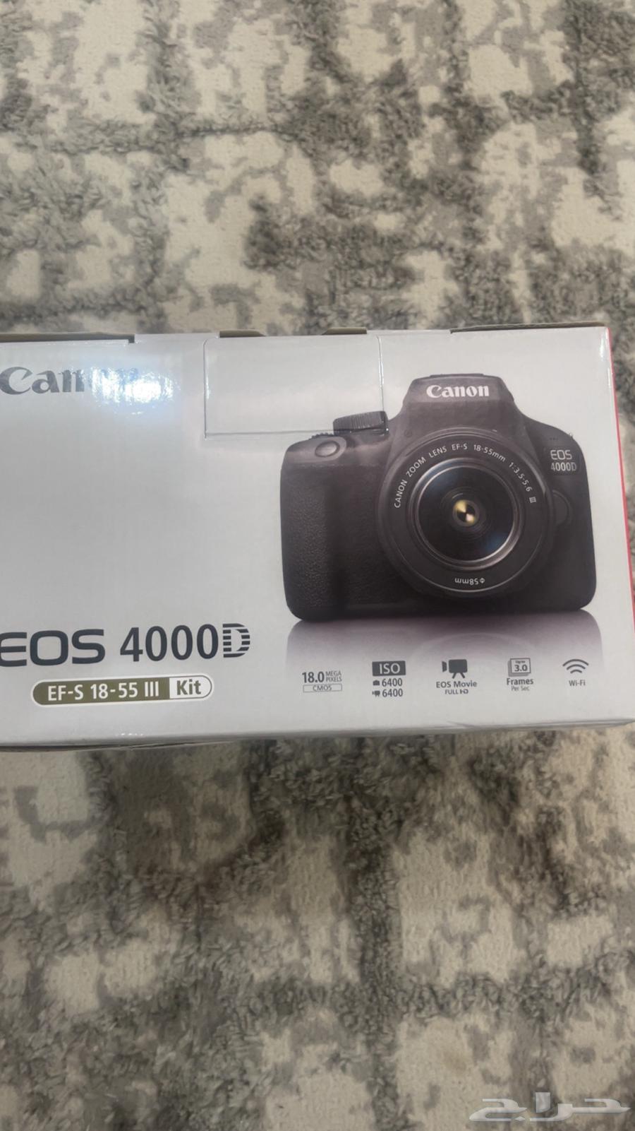 كاميرة كانون جديدة بكرتونها64529620342530110