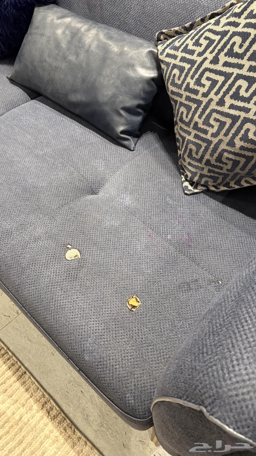 كنب صاله كامل 3 قطع كبيره وكرسين64534260984962113