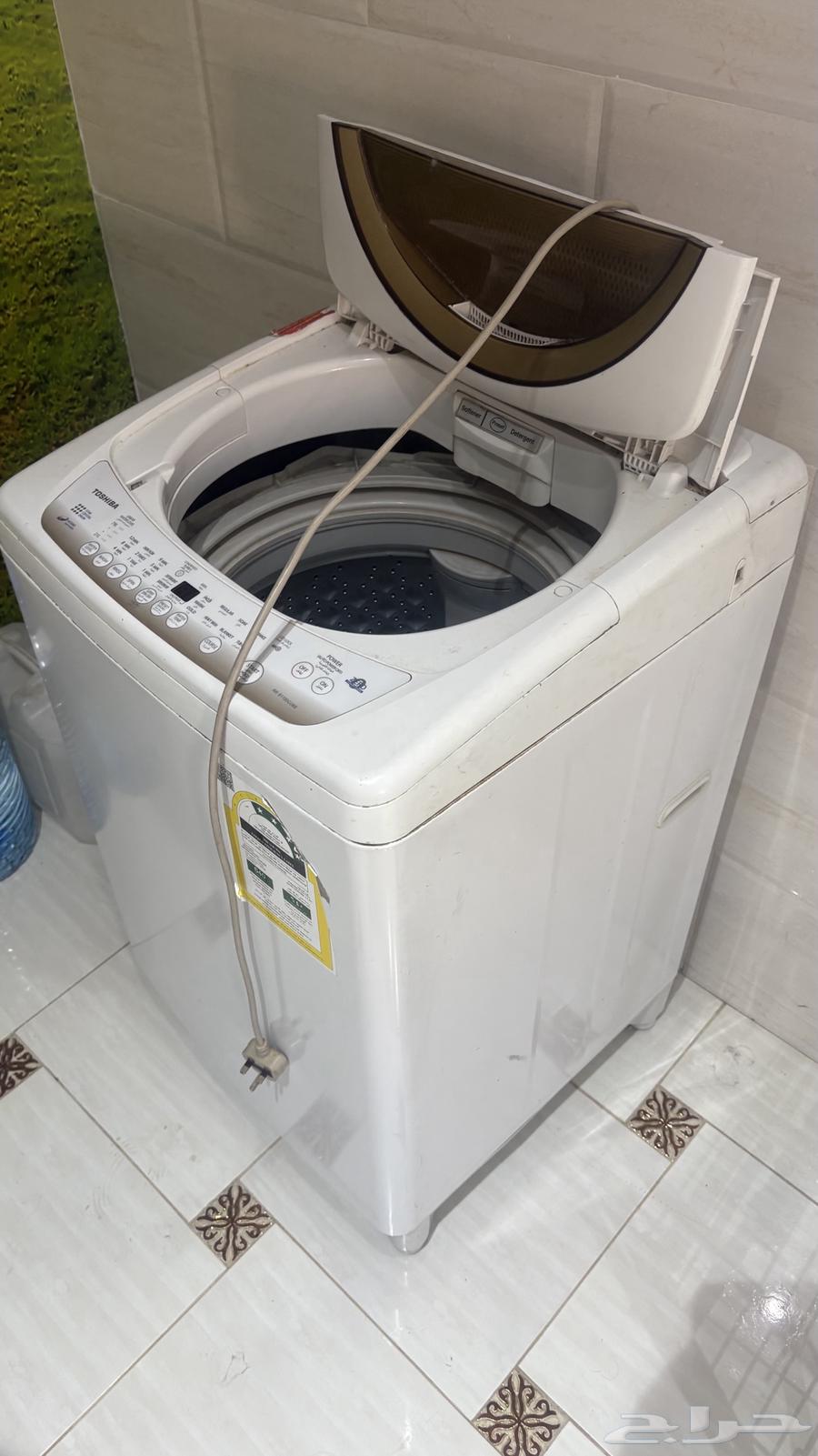 غساله تماتيك توشيبا 7.5k فيها خلل في التنشيف فقط64533090551938112