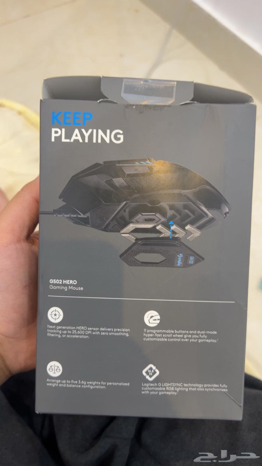 Logitech G502 Mouse64530416232707112