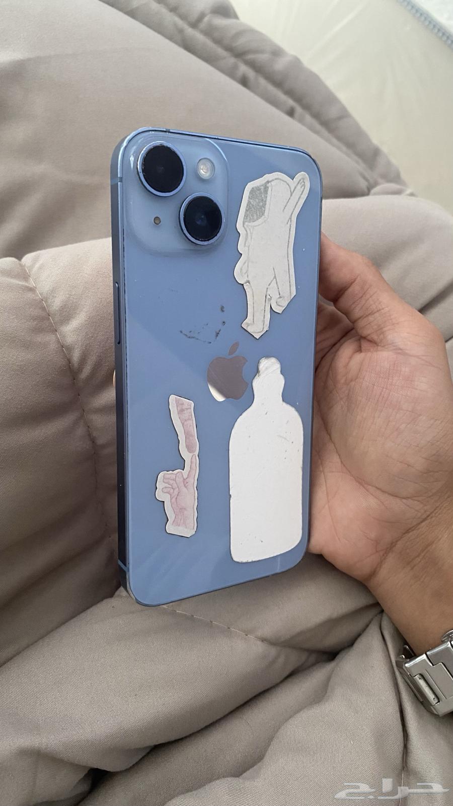 ايفون 14 نظيف ما قد انفك او دخل صيانة ونسبة البطاريه 9064528893339779112