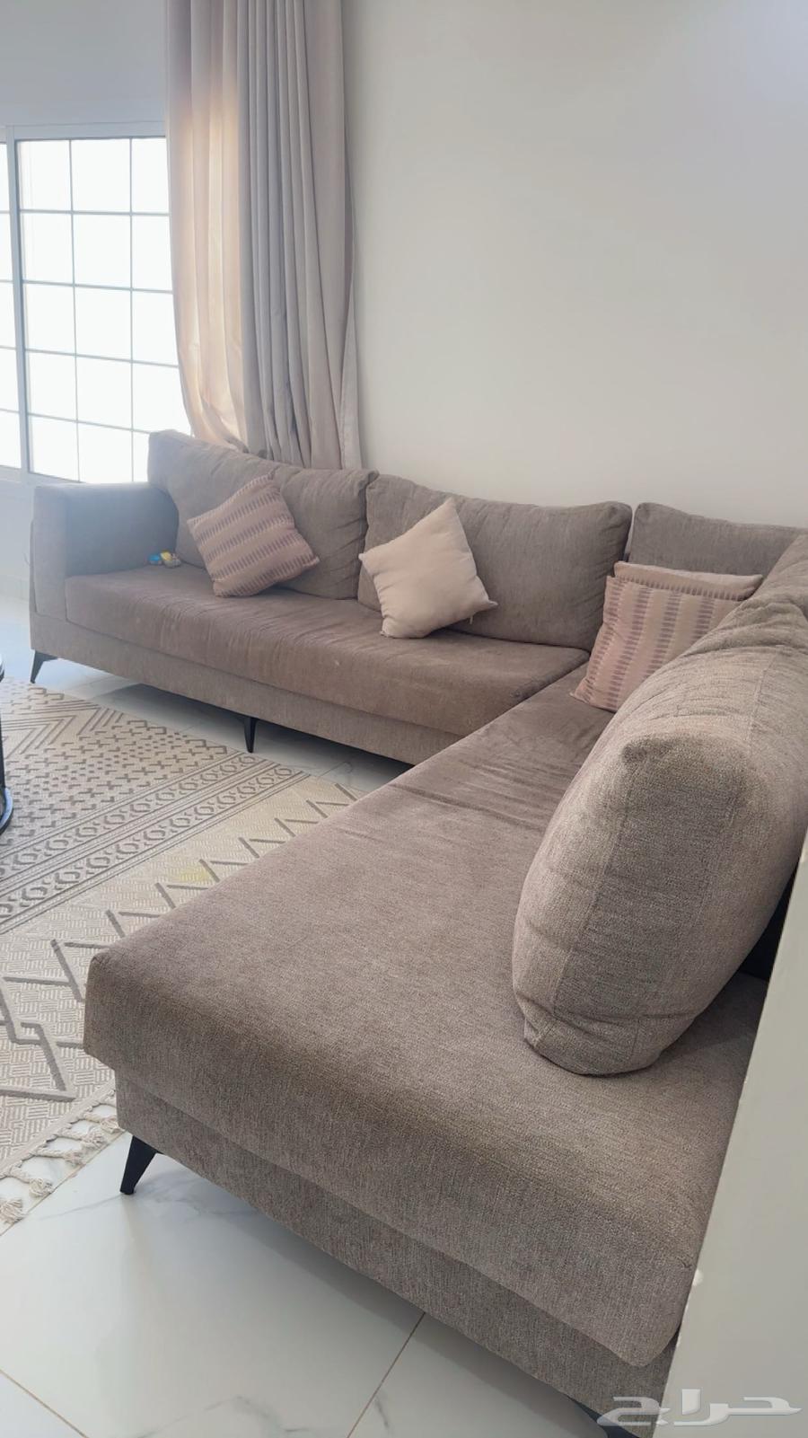 American L-shaped sofa with tables for sale64530107072002111