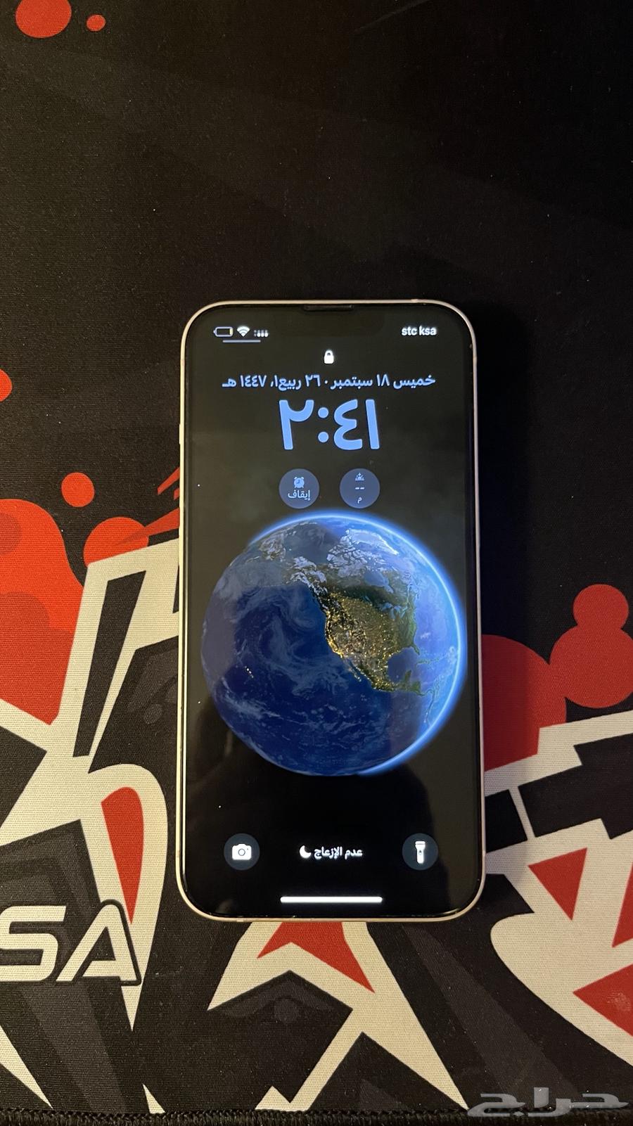 ايفون 13 عادي شبه جديد   و با كرتونه64530811980034110