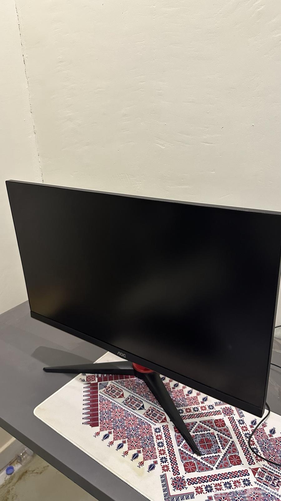 شاشة AOC جديدة استخدام 3 اشهر ونص تقريبا64528083079298114