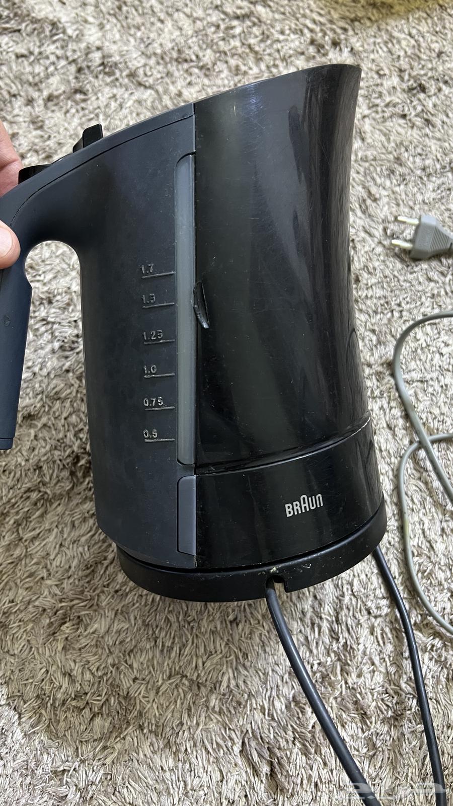 مكواة كاويه بخار ديتوس وغلايه براون وغساله64534971455361111