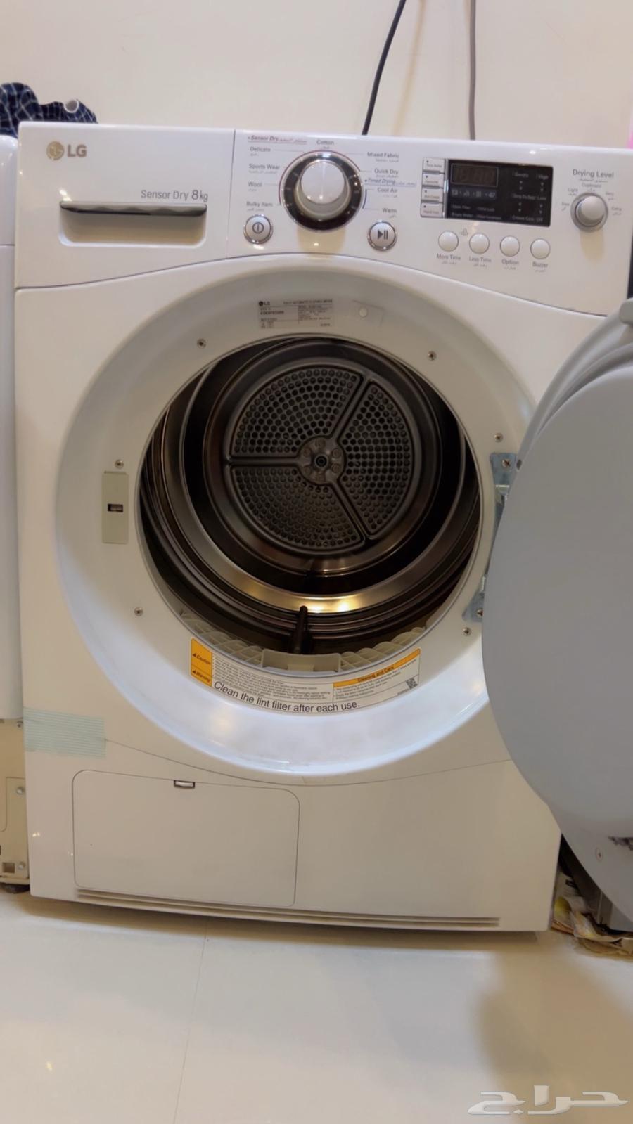 مجفف ( LG ) 8 كيلو استخدام بسيط64533436785283110