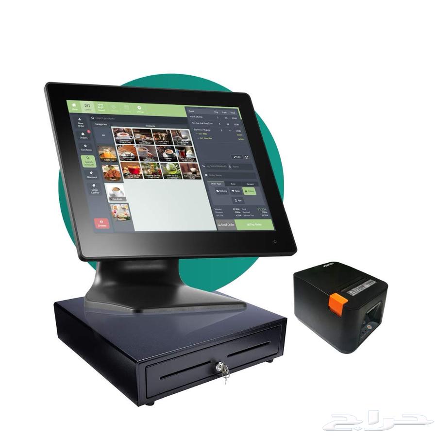 Cashier device and touchscreen screen64527955910529112