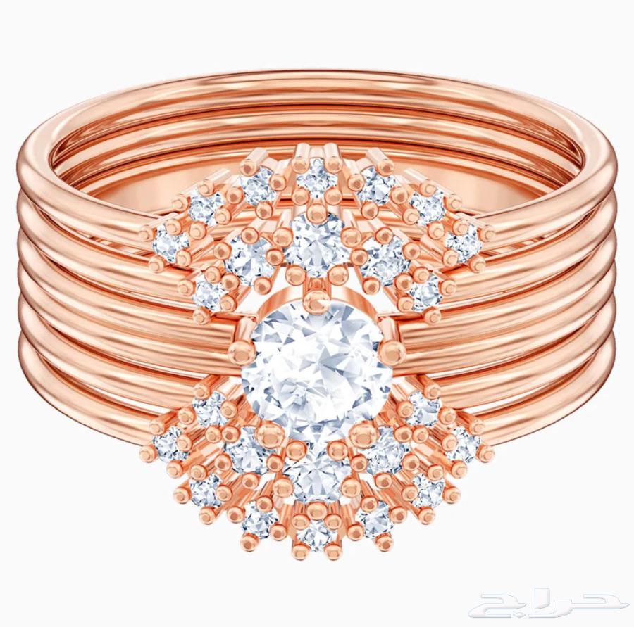 خاتم سواروفسكي للبيع.64529049968771112