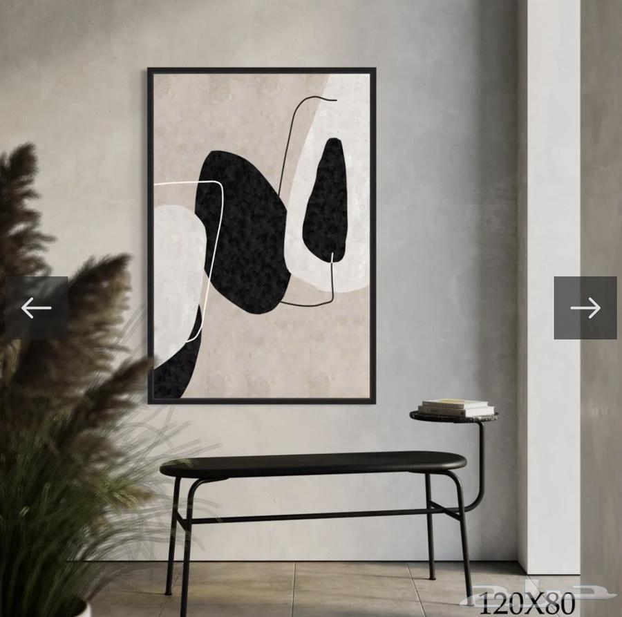 لوحه جداريه بتصميم مودرن   جديده64528125726978110