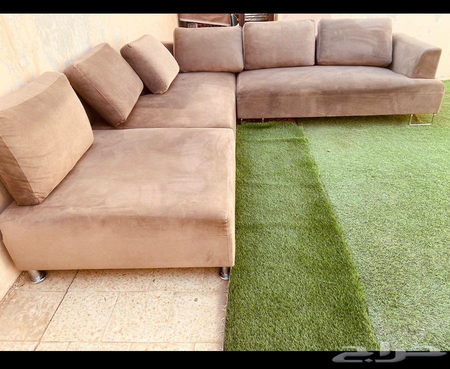 كنب زاوية استعمال نظيف ببريدة64529798217986112