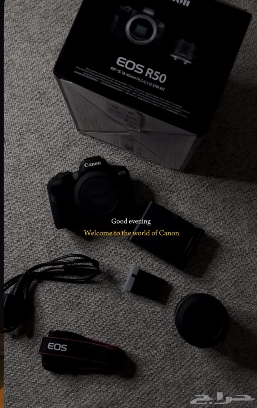 للبيع كاميرا Canon EOS R50 شبه جديد64533436840705111