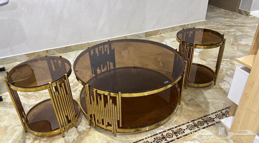 طقمين طاولات ضيافة للبيع64528822973185110