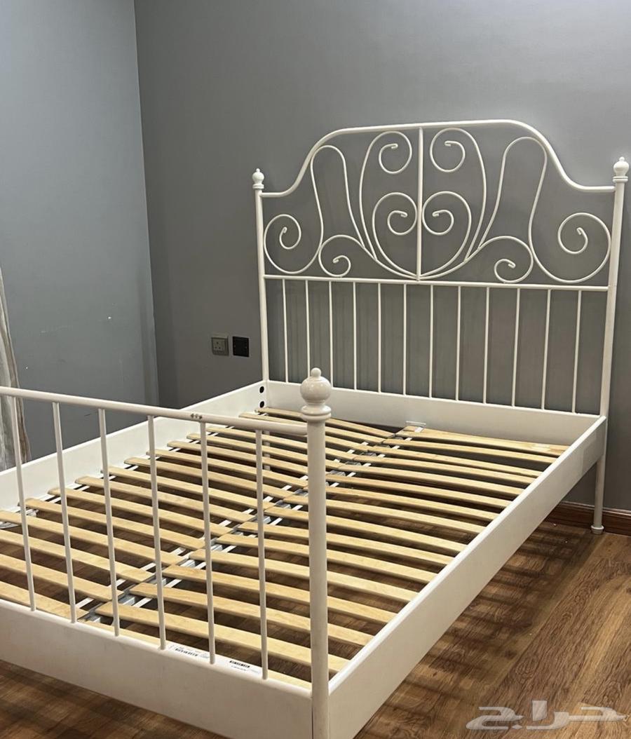سرير ايكيا ابيض حديد64528153825665110