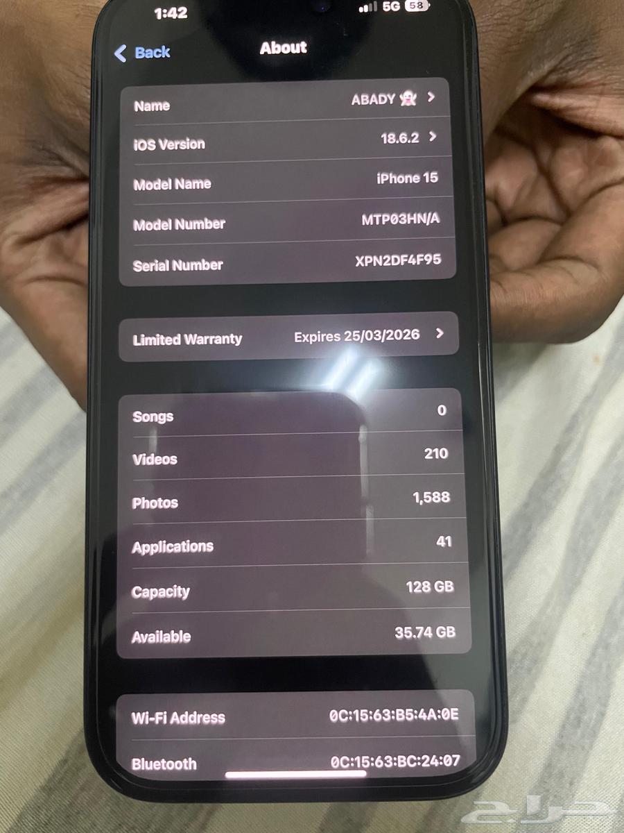 IPhone 15 (128g)64530388174722111