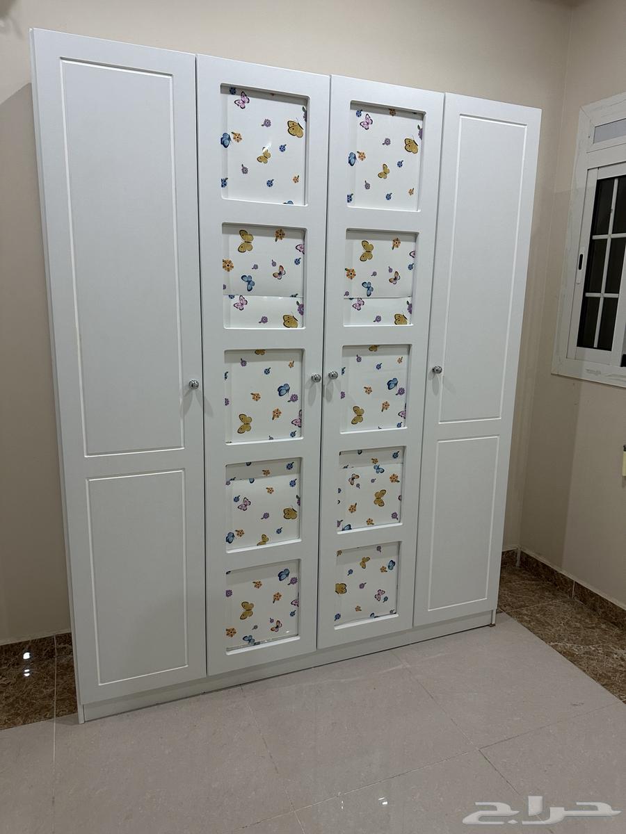 دولاب ملابس بمرايا من ايكيا - دولاب ملابس تم تفصيله64532367780738114