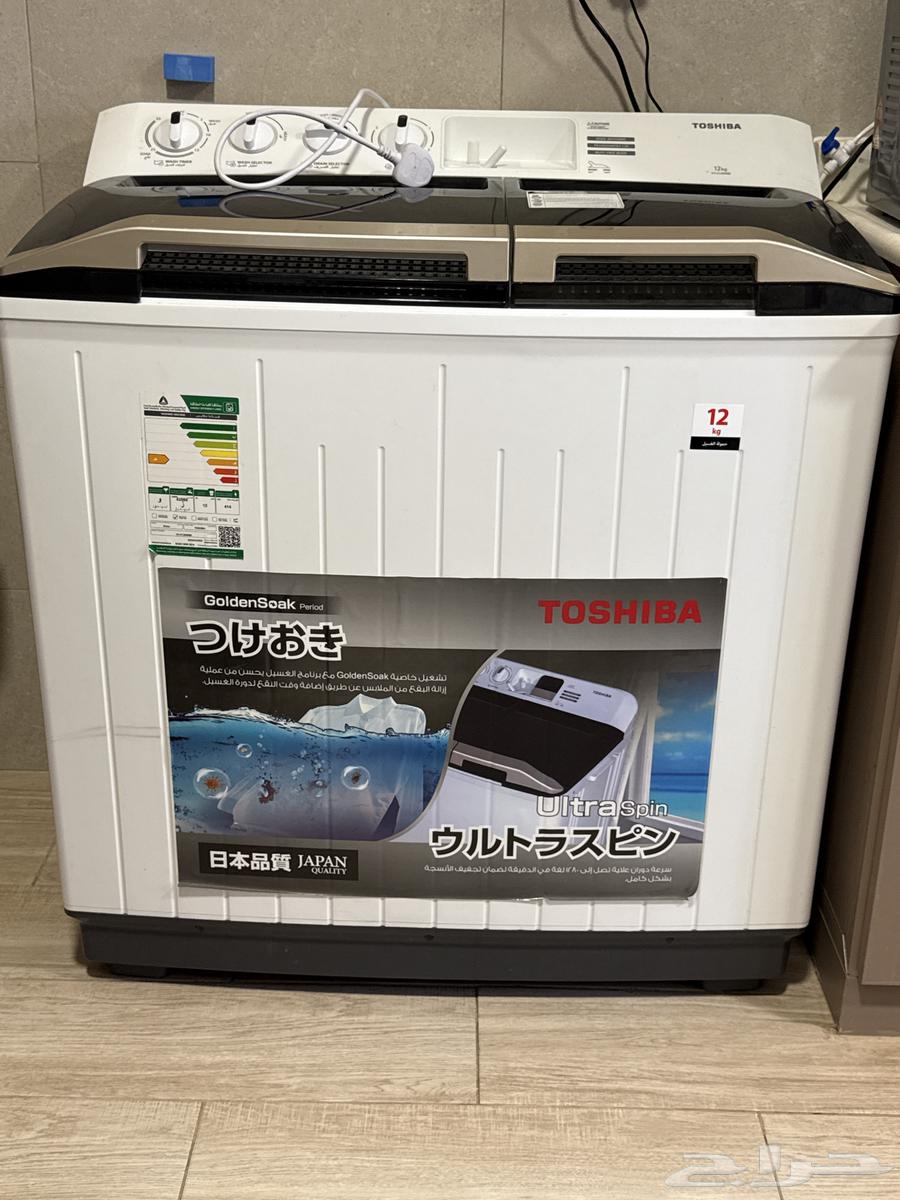 غساله توشيبا 12 kg حوضين64531096368771110