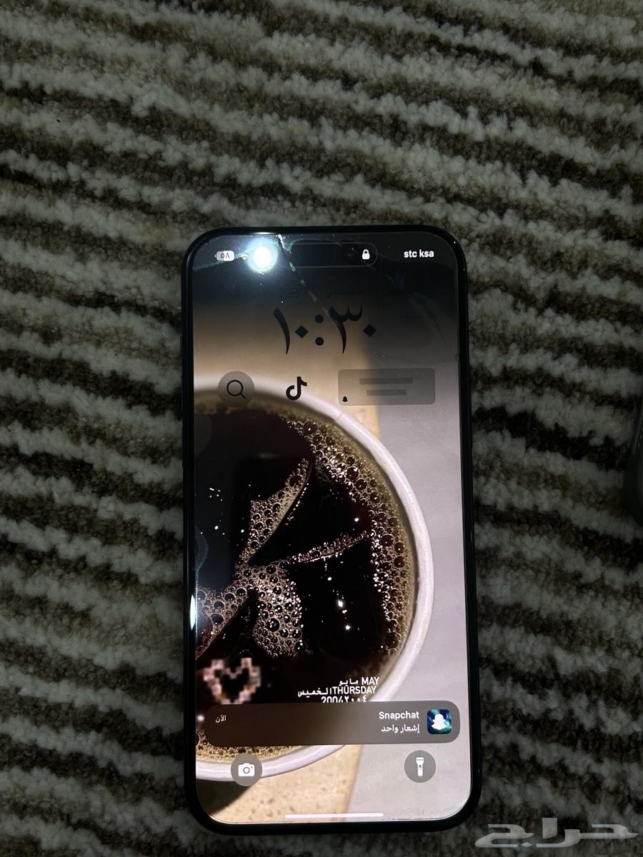 ايفون 15 بلس استعمال شهرين 256 قيقا السوم 235064529278325889110