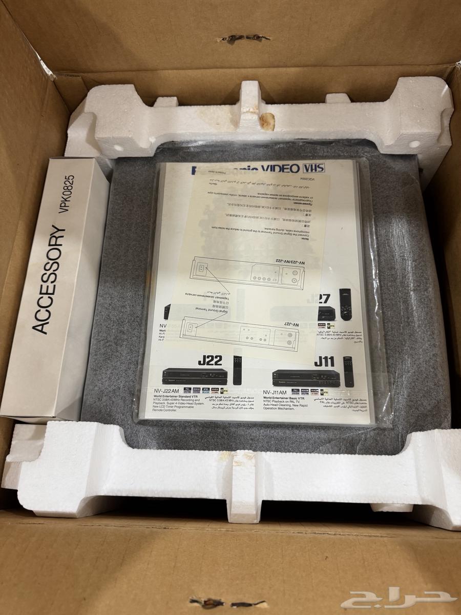 جهاز فيديو (VHS) جديد باناسونيك Panasonic انتيك - بند (148)64533986870273112