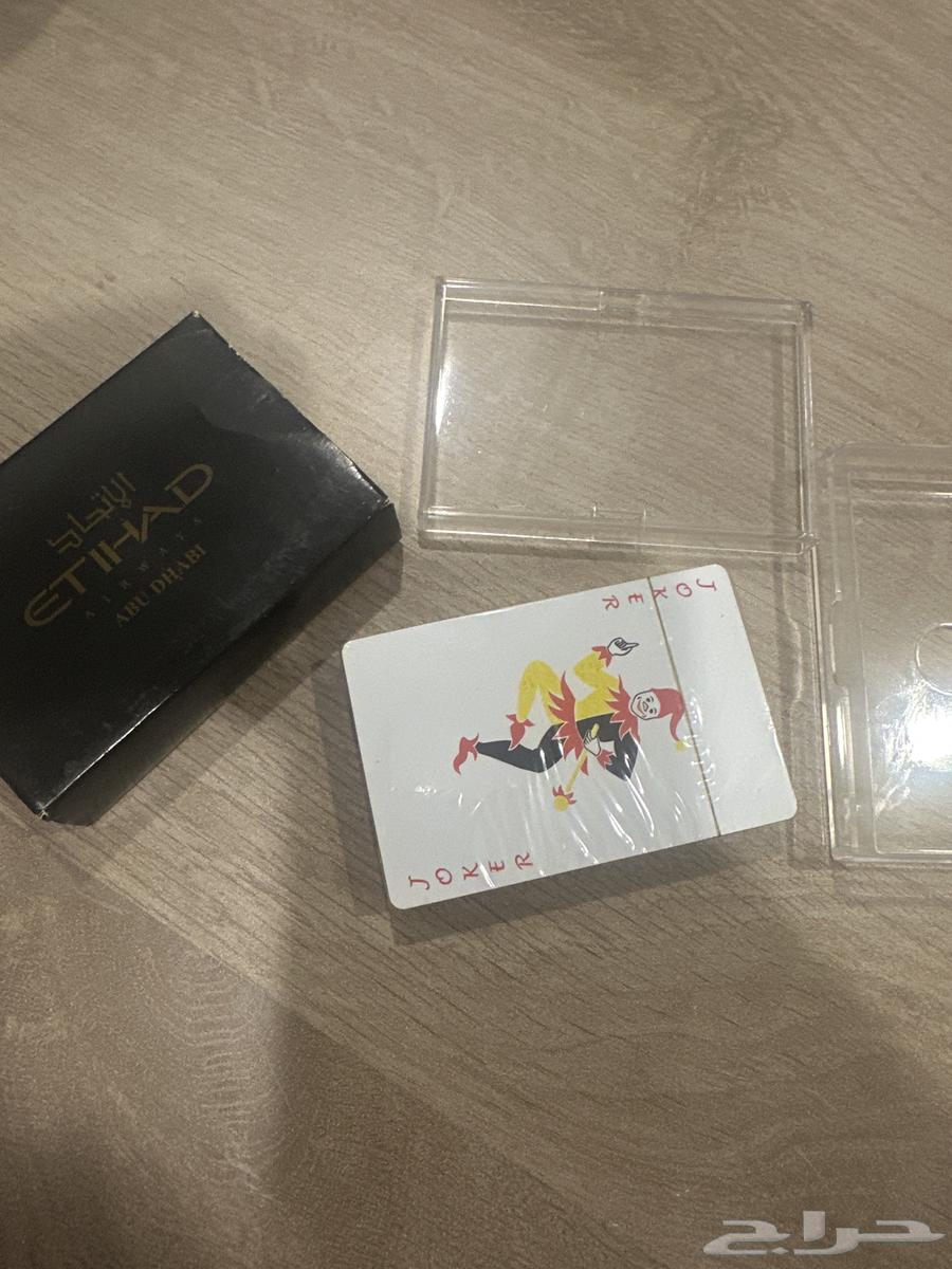 ورق لعب من خطوط الاتحاد Etihad Airways playing cards64527530703107113