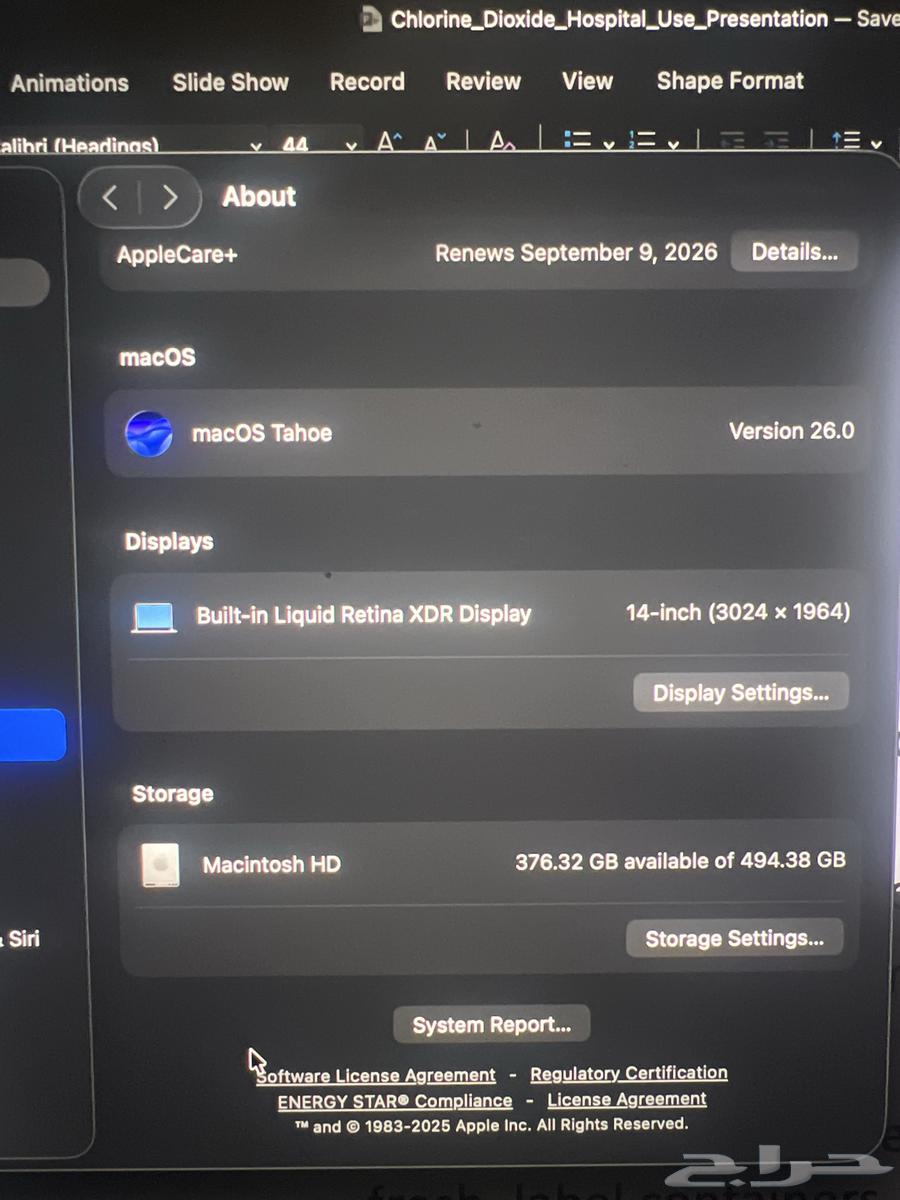 MacBook M4 Pro - memory 24GB - Hard disk 512 - 14 inch64527502368257111