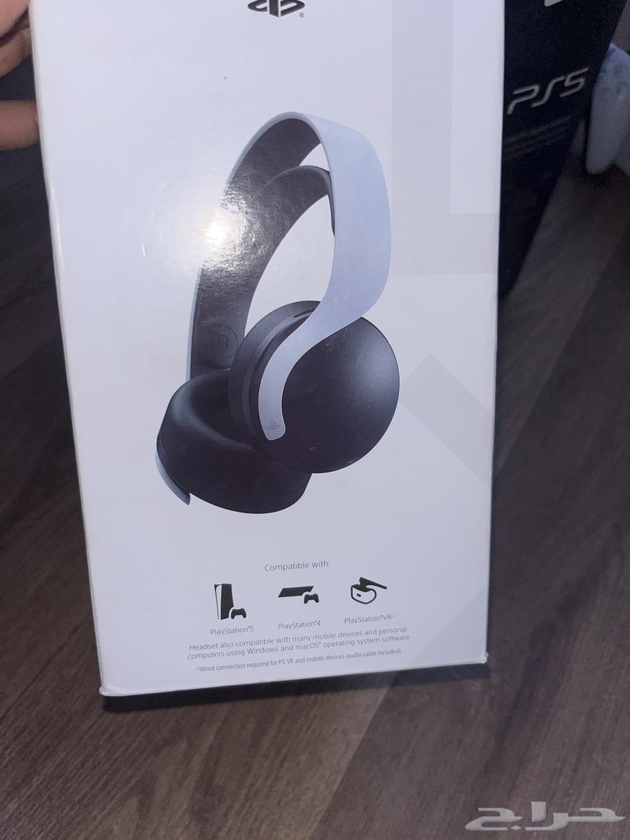 بلايستيشن 5 مع جميع اغراضه وسماعه سوني جديده64532889316738113