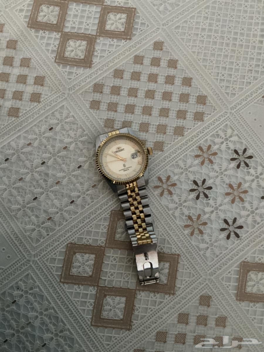 ساعة اورينت مستعمله تناسب يد الصغيرة اعلي سوم64530501466370112