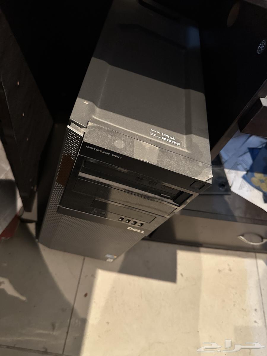 اثاث مستعمل و كمبيوتر ديل مكتبي للبيع64530135340161113