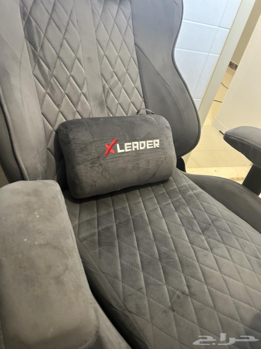 كرسي ليدرز حجم كبير رمادي64528436222339110