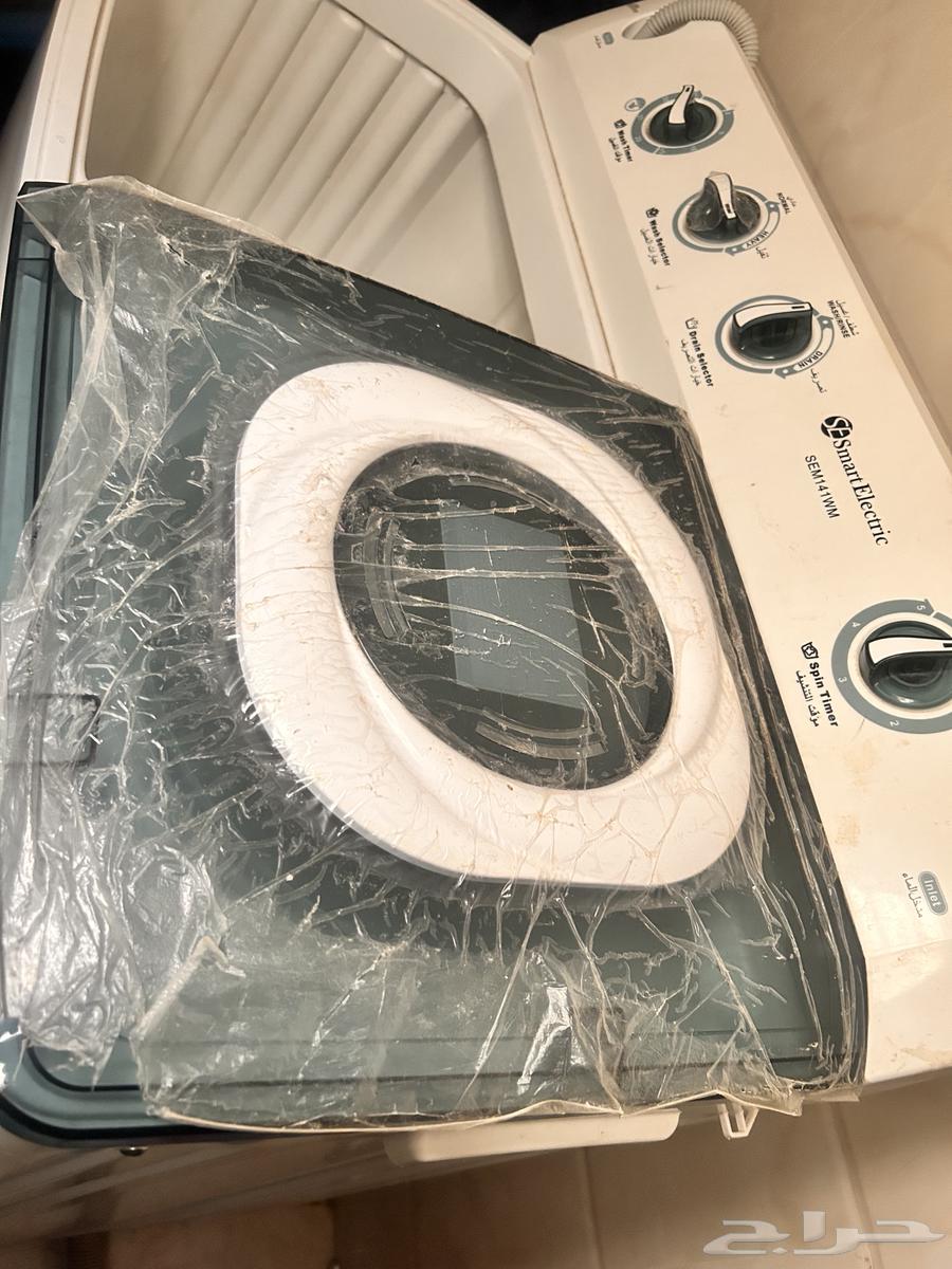 غساله حوضين سعة 14 كيلو ( سمارت اليكتريك ) شبه جديده64531533051139112