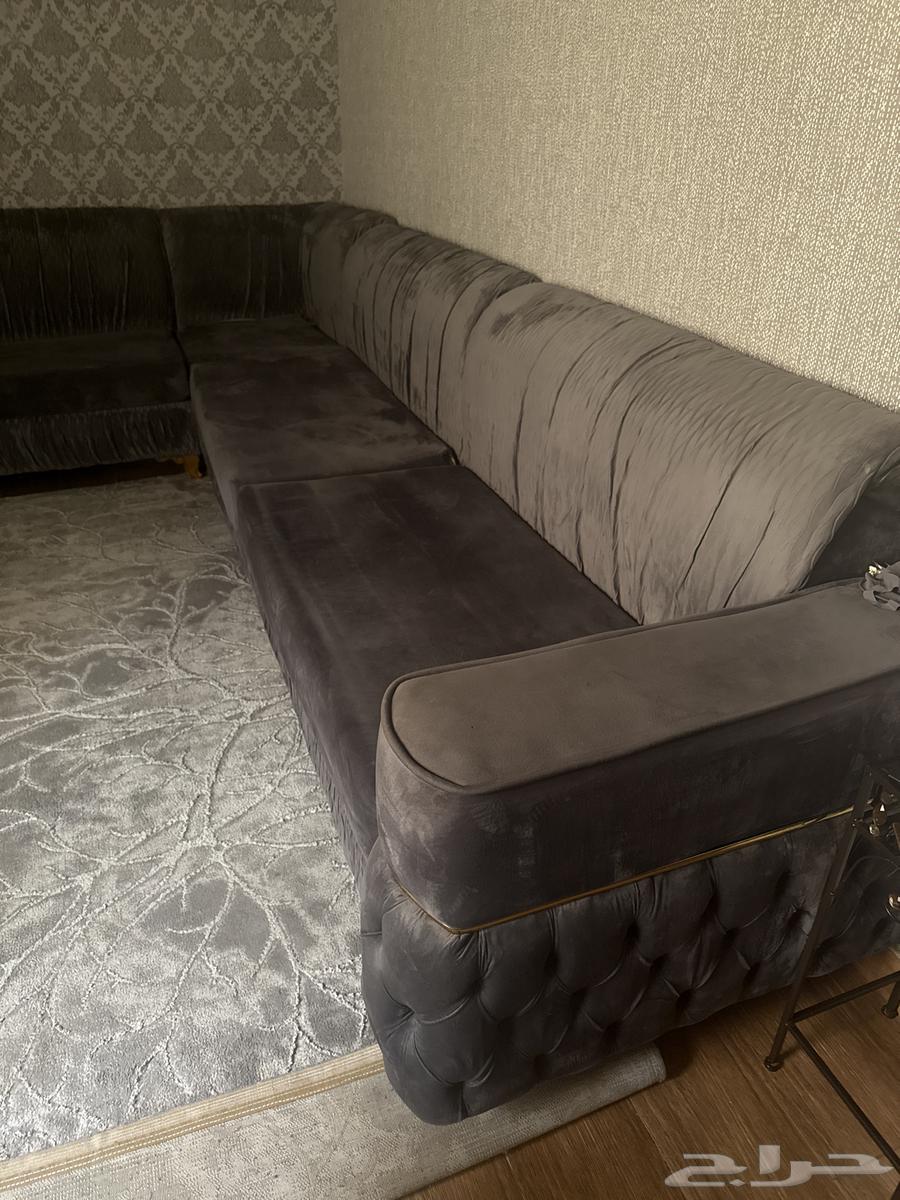 كنب للبيع رمادي64530656332673110