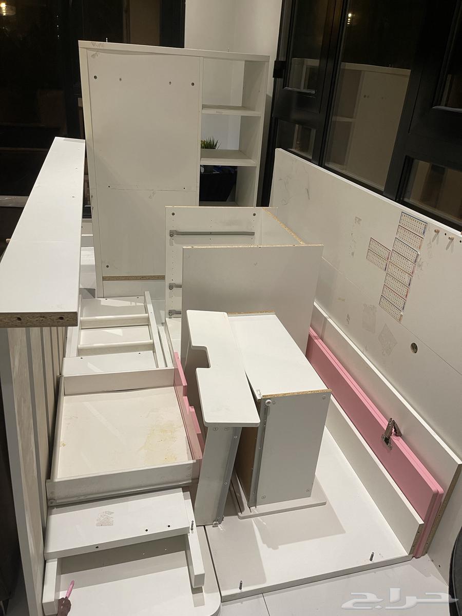 سرير ايكيا دورين و تحت مكتب64528850839555113