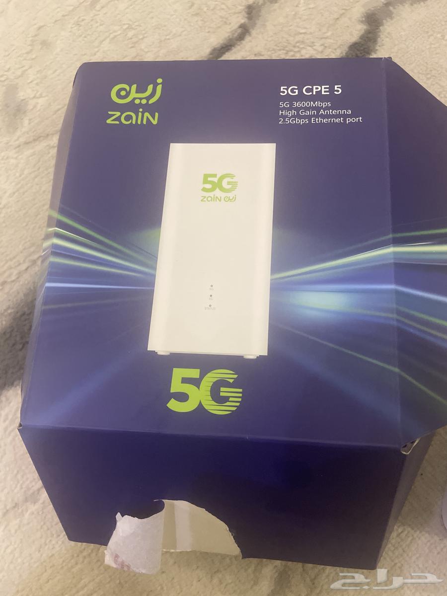 راوتر زين 5G نظيف بالكرتون64532283130113112