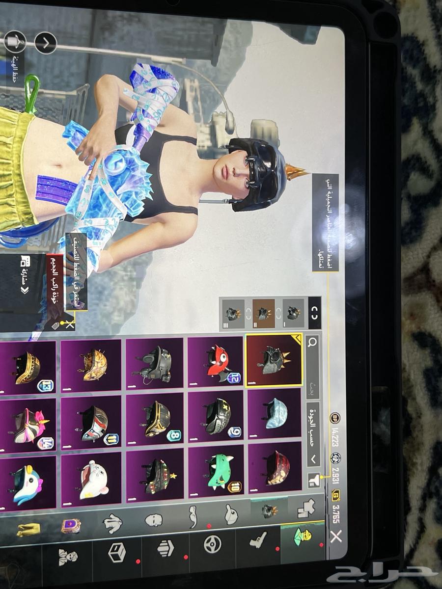 ايباد مني 6 وحساب ببجي64527734099459114