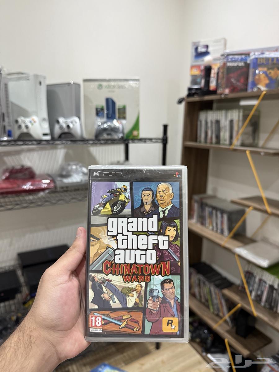 قراند Grand theft auto نسخة psp (جديد)64532212814466110