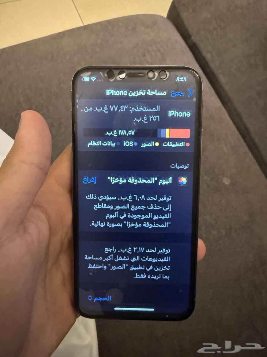 ايفون x بحالة جيده64533888420739112