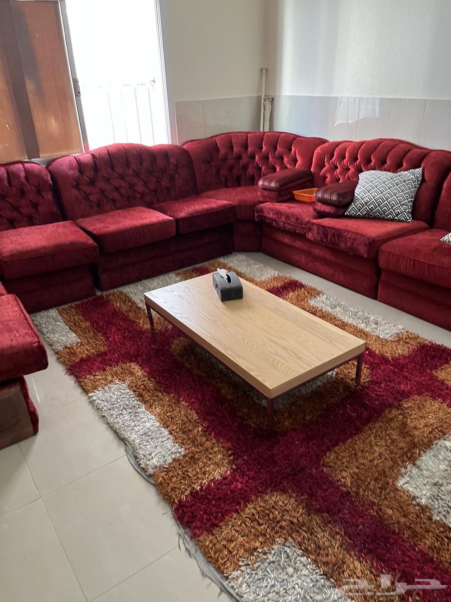 كنب من 6 قطع موصلة كما في الصورة 1000 ريال فقط لاغير64531407078017110