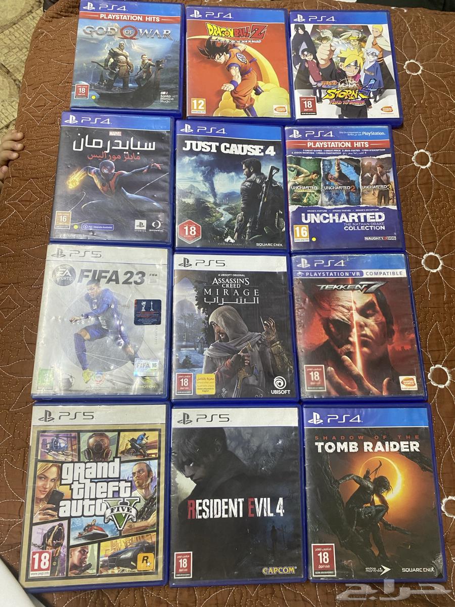 سوني 5 جديد مع يدين و12 شريط64533493438723114