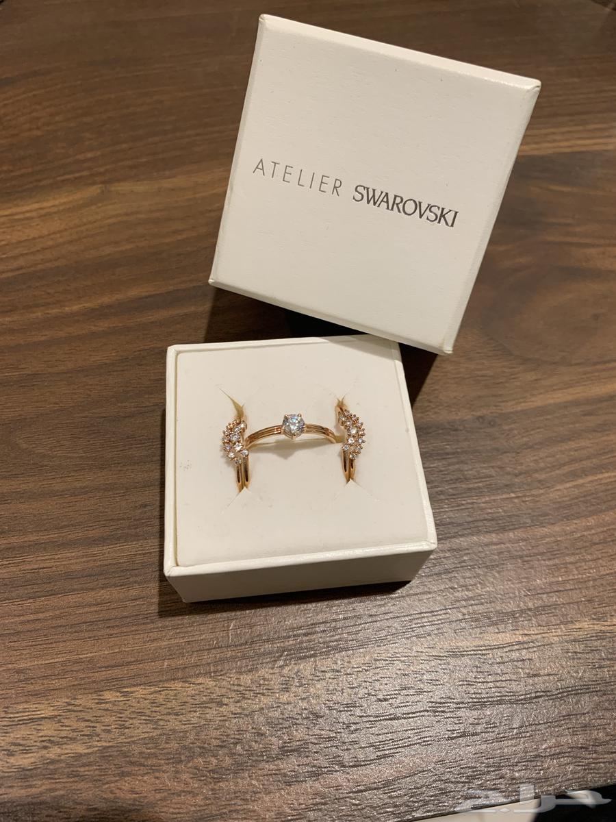 خاتم سواروفسكي للبيع.64529049968771110