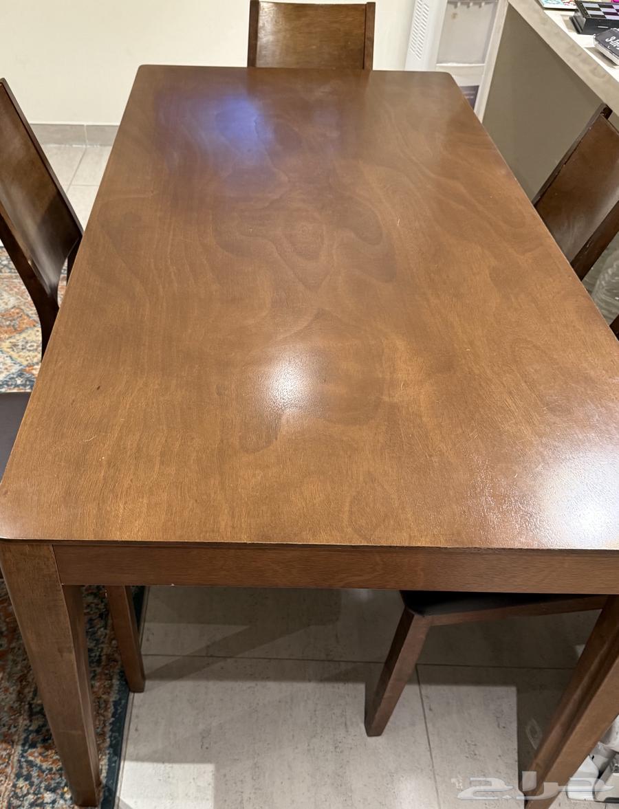 طاولة سفره 6 كراسي من عند ابيات للتوريد dining table6 chairs64534915326337110