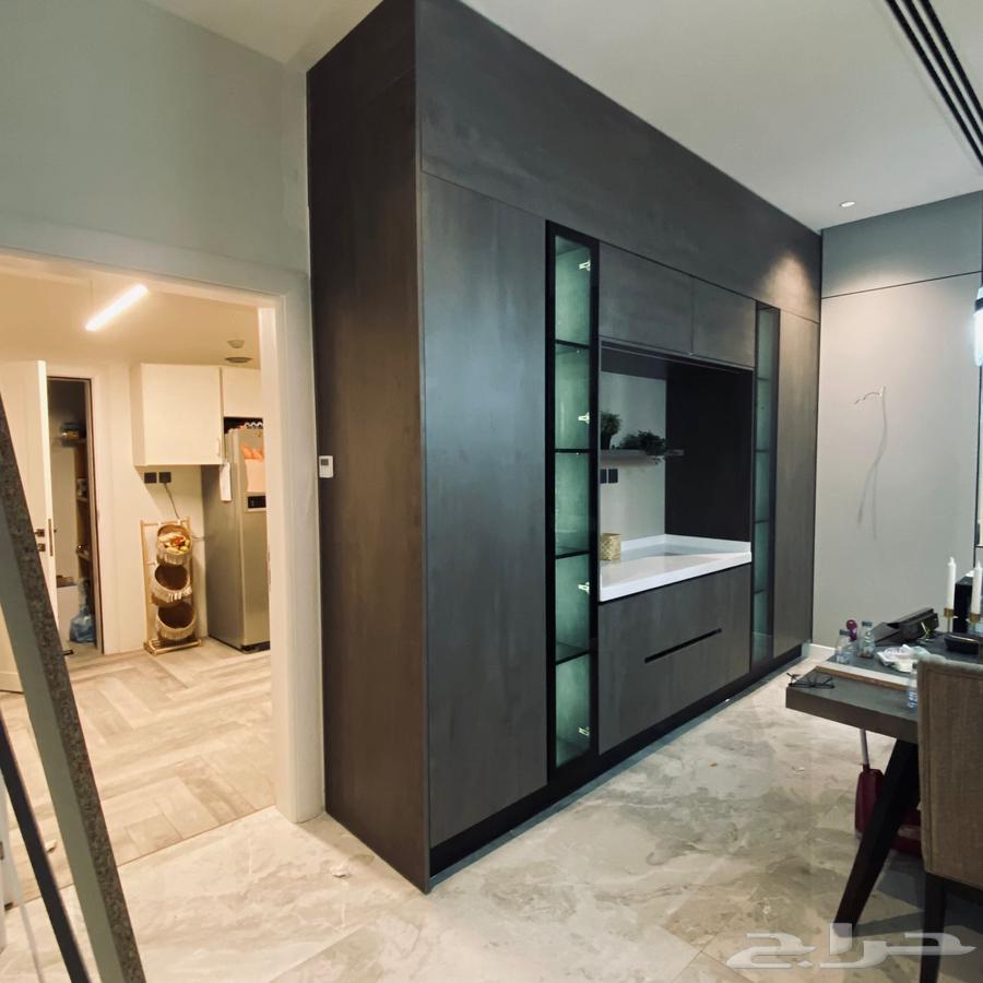 مطبخ خشب كامل 7 متر شامل الرخام والأجهزة 25 الف64532339659394111