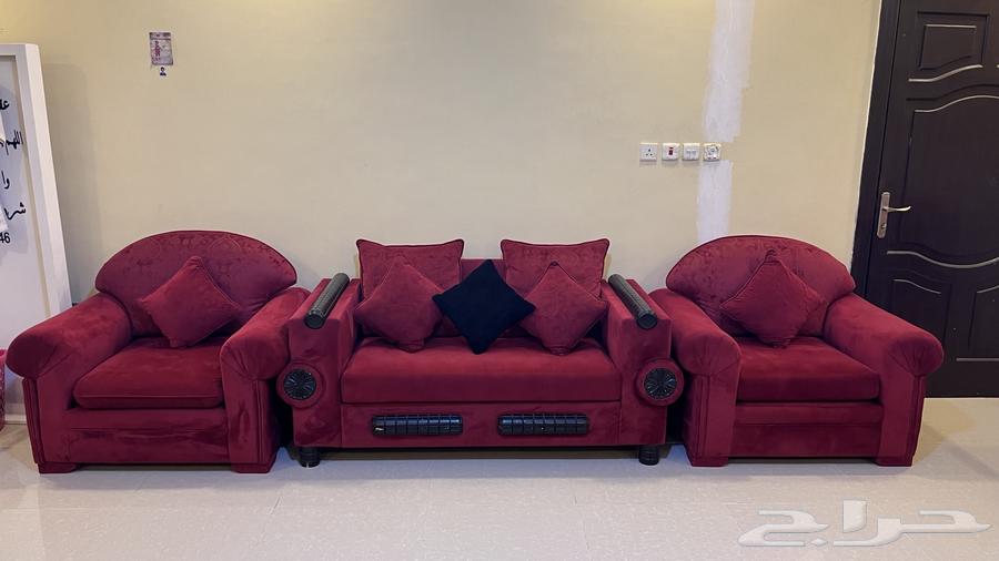 طقم كنب مجلس كبير للبيع 700خدوش بسيطة64527404163970111