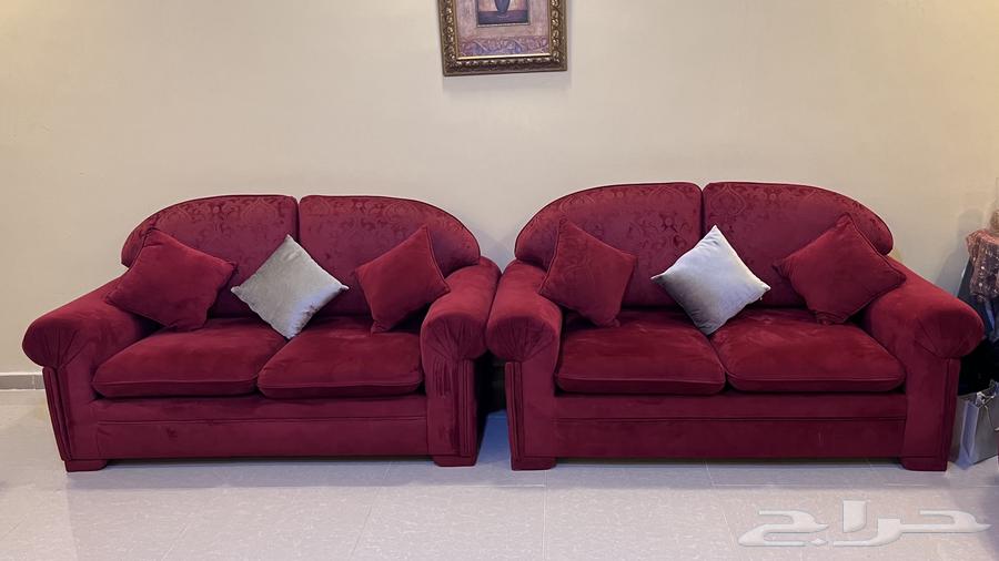 طقم كنب مجلس كبير للبيع 700خدوش بسيطة64527404163970112
