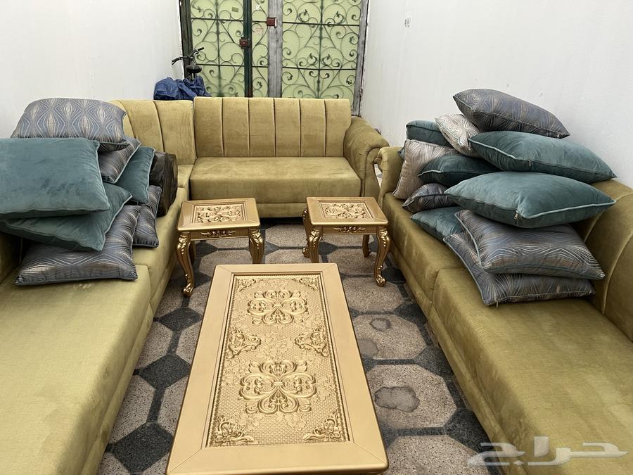 كنب متصل 4 5 نظيف جدا64532522804483111