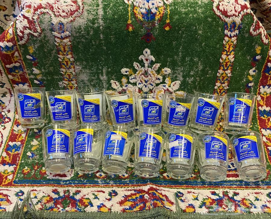 أكواب جبنة المراعي قديم حجم صغير حوالي 15 حبه64534472976001110